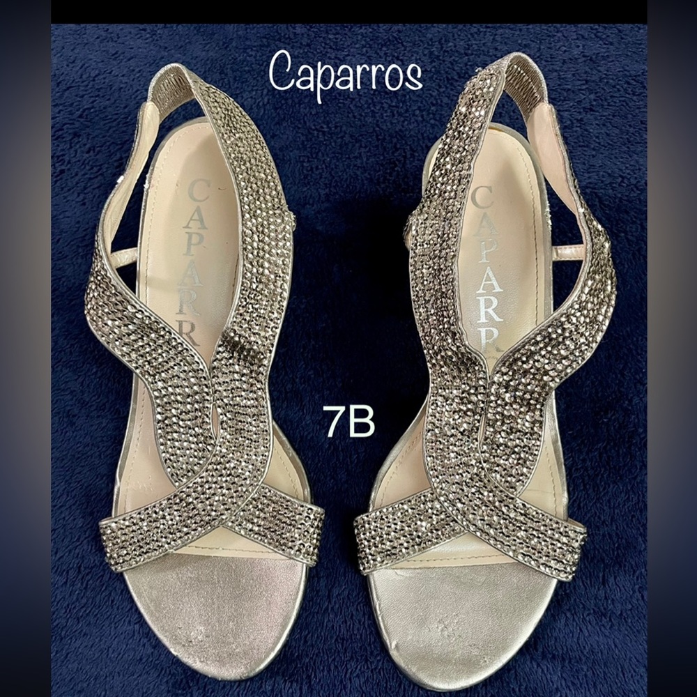 Caparros low heels sandals